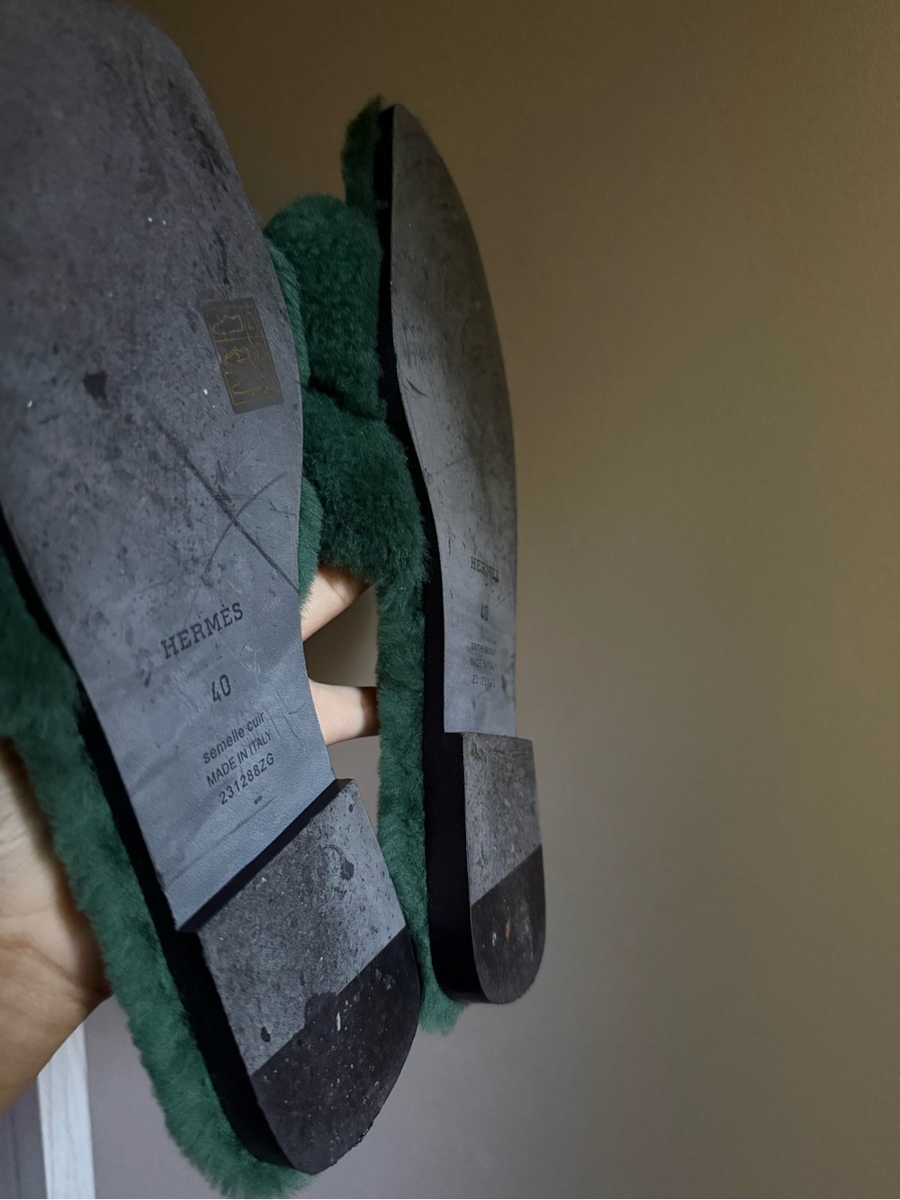 Hermes Teal Sandals - Picture 6 of 6